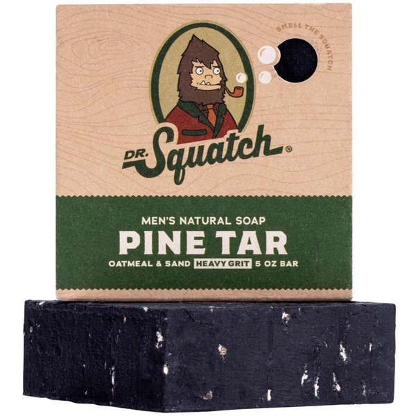 Dr. Squatch Pine Tar Scent Soap Bar 5 oz RTLBARPNT-6-6